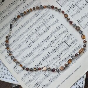 Elegant Multi-Color Beaded Necklace